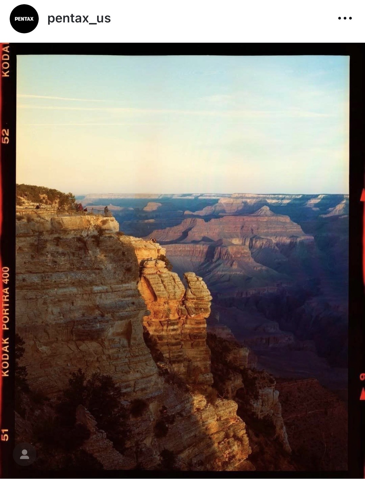 Analog film photograph